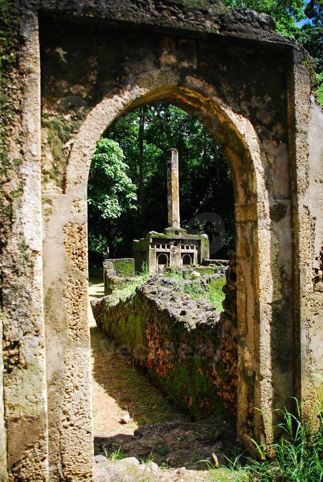 Ruínas Gedi, Quênia foto