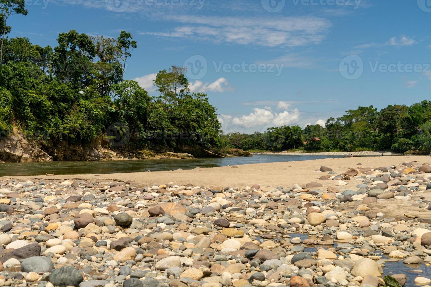 rio na bacia amazônica foto