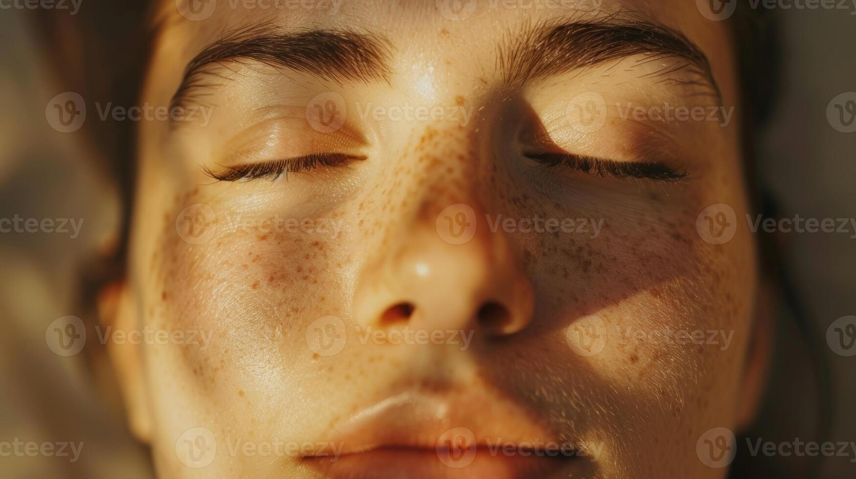 com seus olhos fechadas a pessoa focos em seus respiração atento do cada inalar e exalar Como elas deixei ir do a dias estresse e preocupações. foto