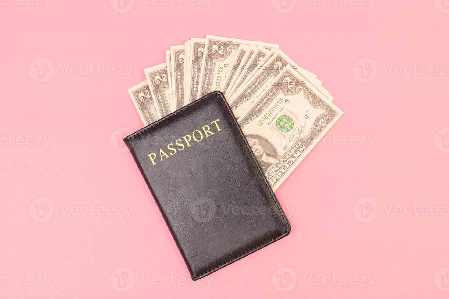 passaporte economiza dinheiro para viagens e negócios em todo o mundo. foto