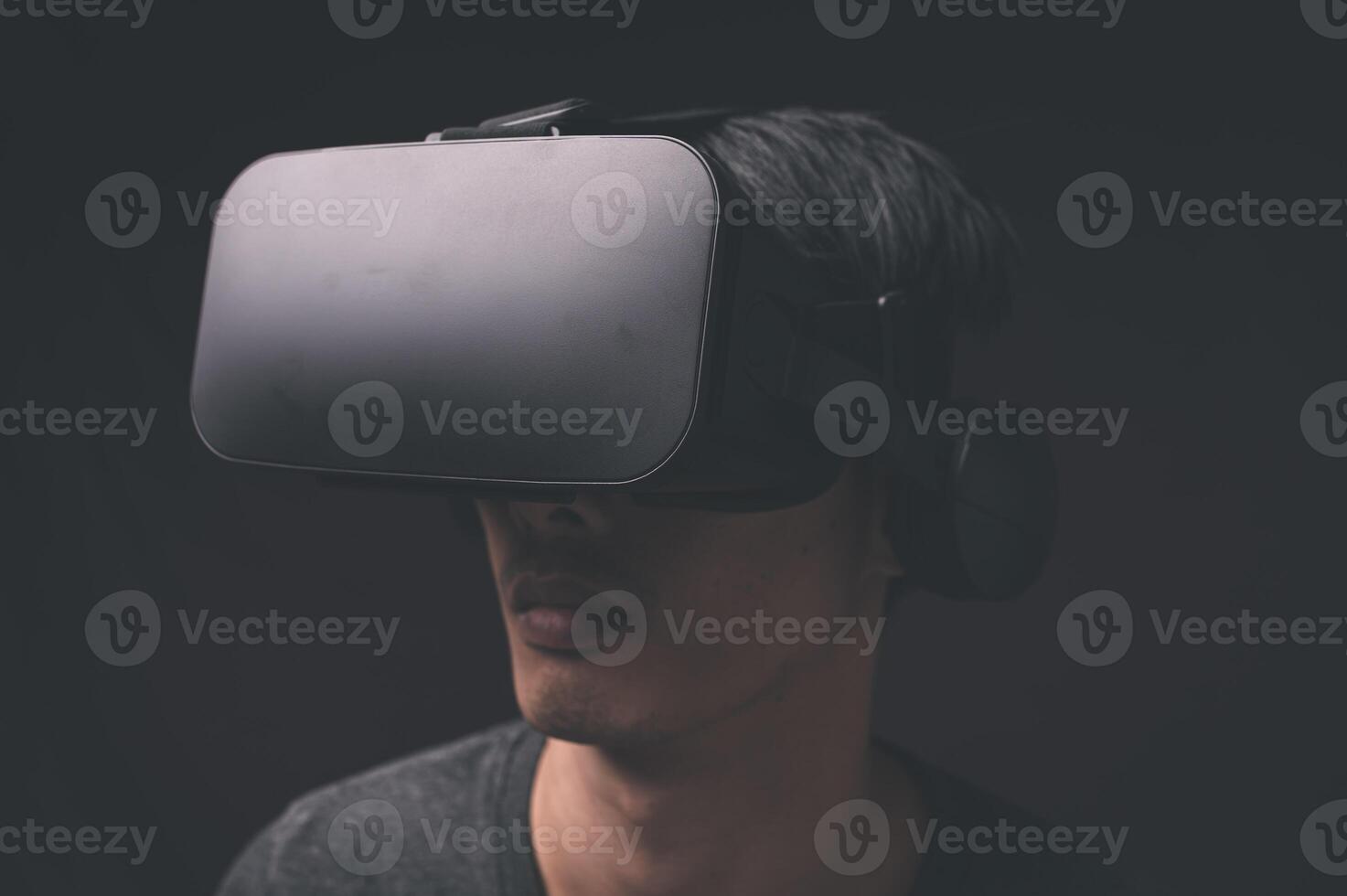 vr óculos conexão metaverso tecnologia online foto