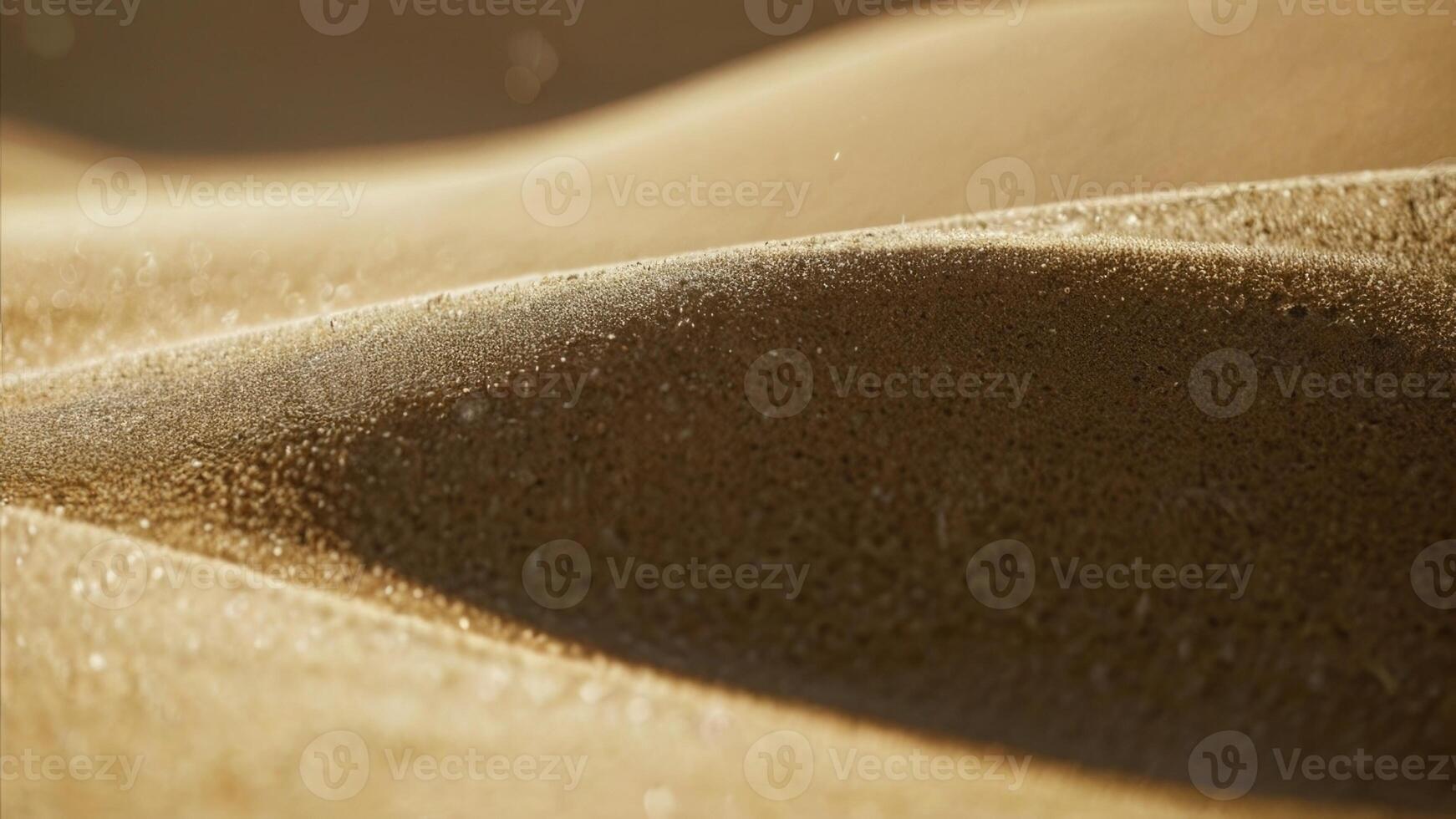 uma fechar acima do uma areia duna do a deserto foto