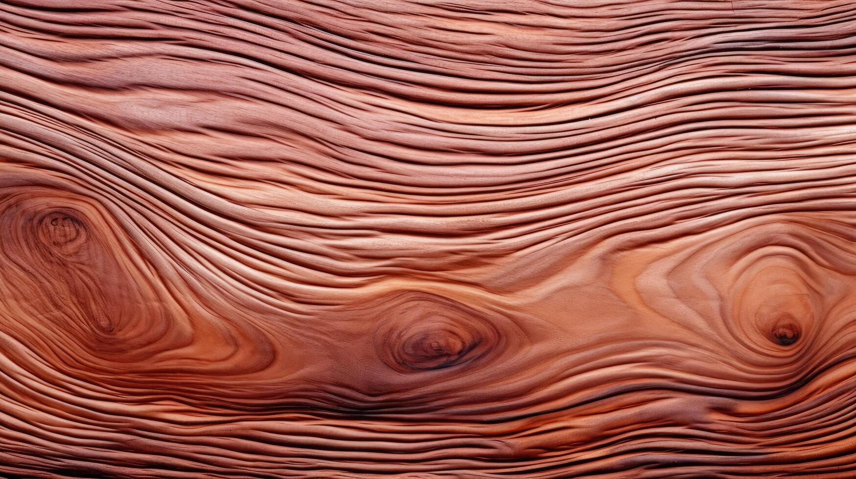 Preto noz madeira textura a partir de dois Pranchas óleo acabado foto