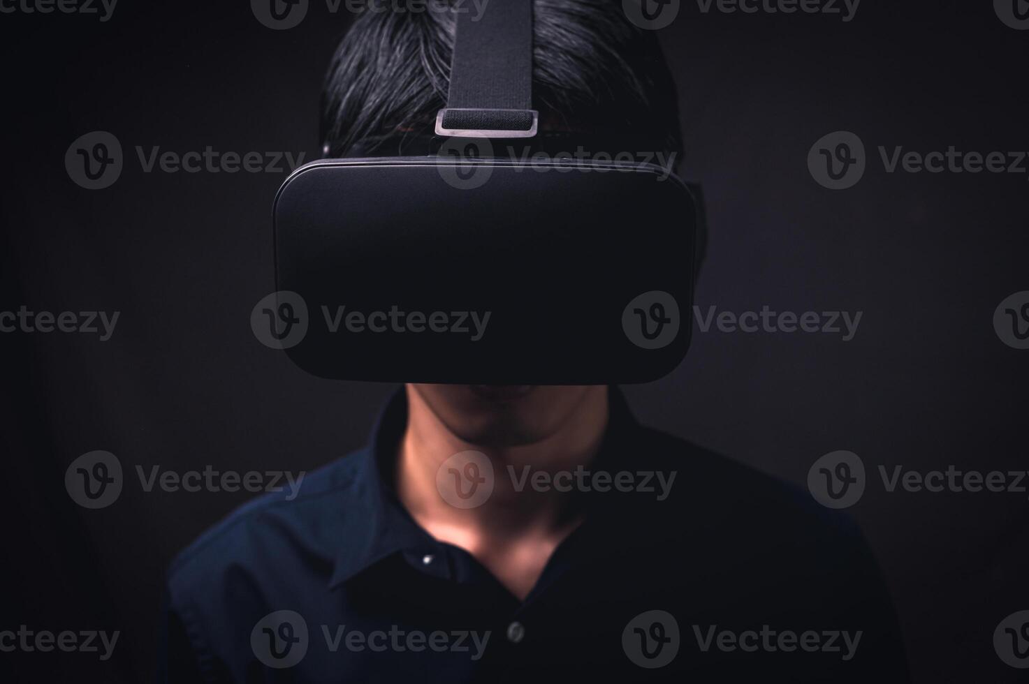 vr óculos conexão metaverso tecnologia online foto