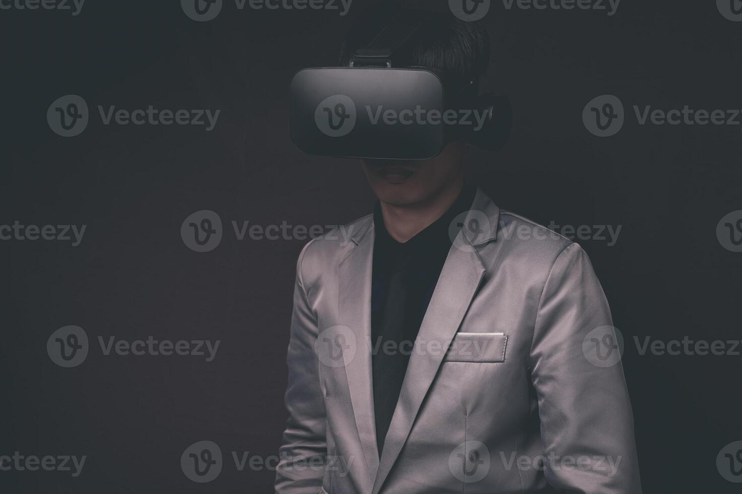 vr óculos conexão metaverso tecnologia online foto