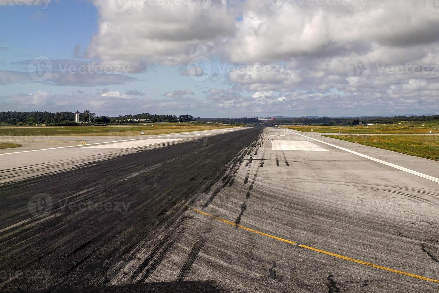 porto, Portugal Porto opo aeroporto pista de pouso foto