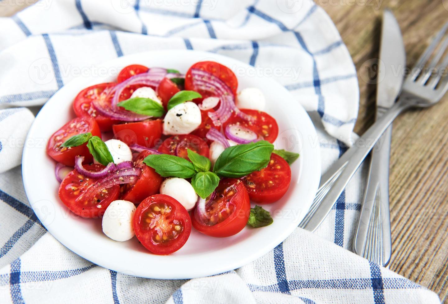 salada caprese italiana foto