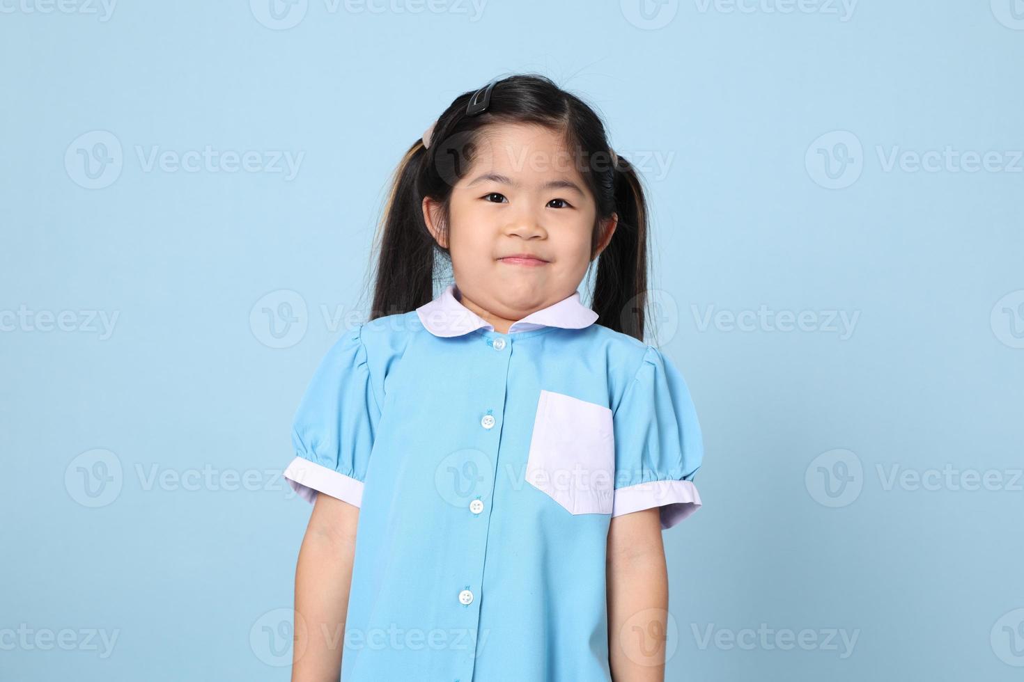 menina estudante asiática foto