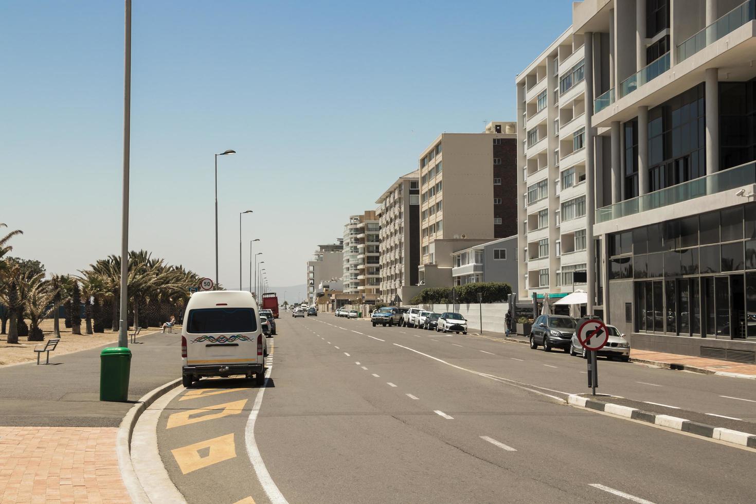 cidade do cabo na áfrica do sul, 17 de janeiro de 2018, no passeio marítimo de mouille, cidade do cabo, áfrica do sul. foto