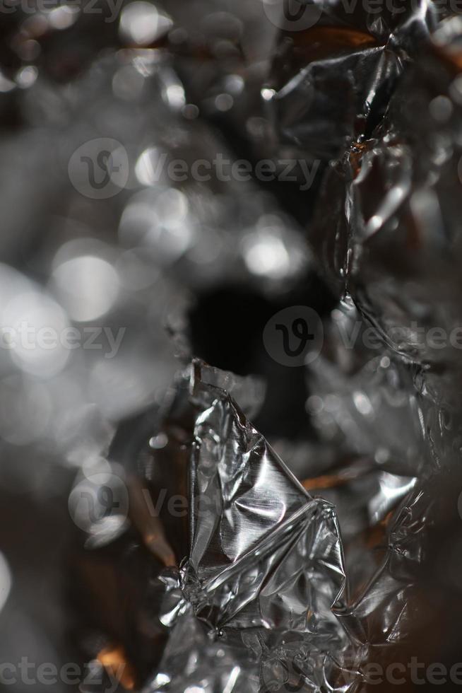 papel de alumínio fundo abstrato close-up impressões em tamanho grande de alta qualidade foto