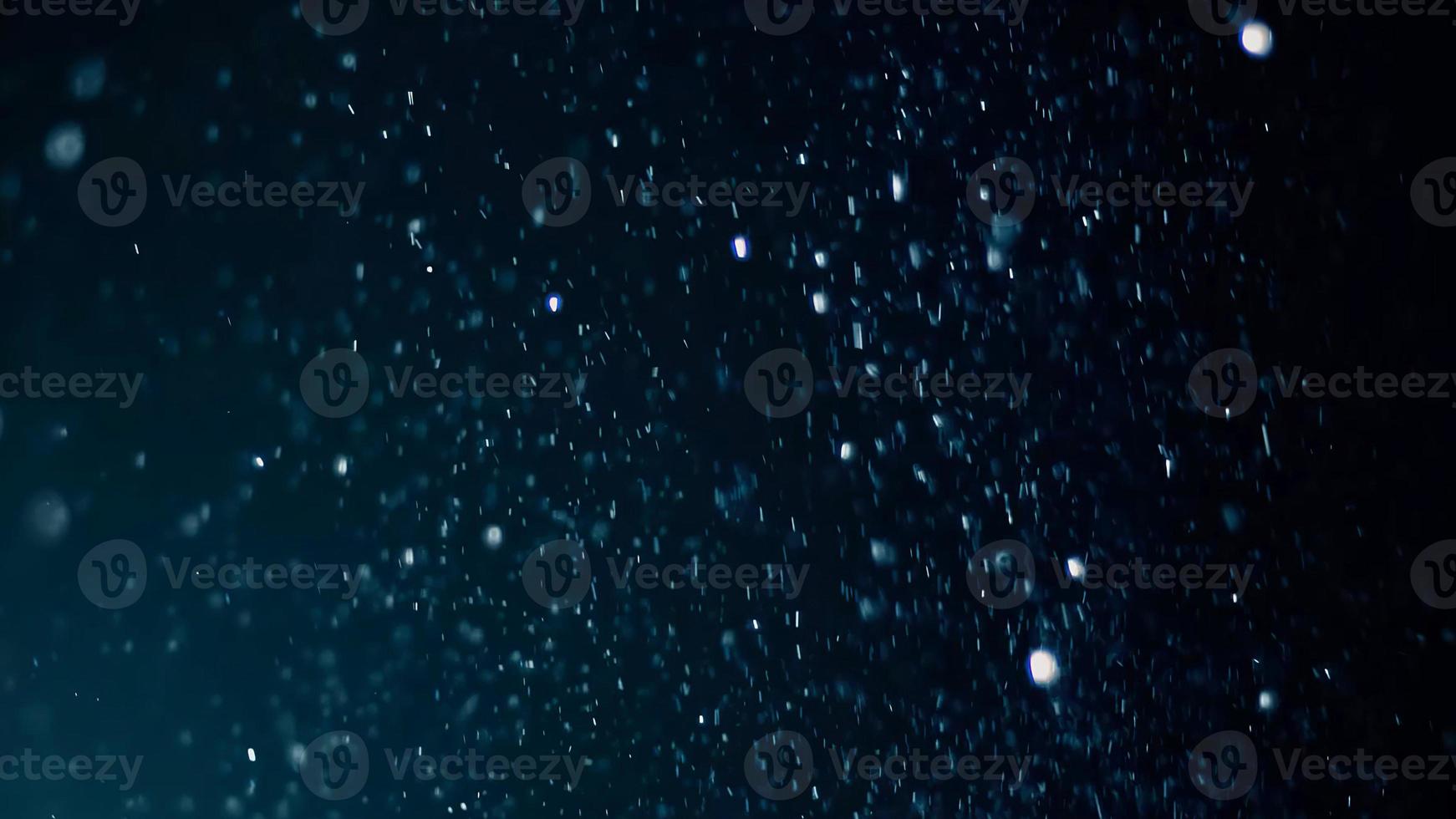 glitter azul mágico estrelas cintilantes respingo de pó vintage azul escuro foto