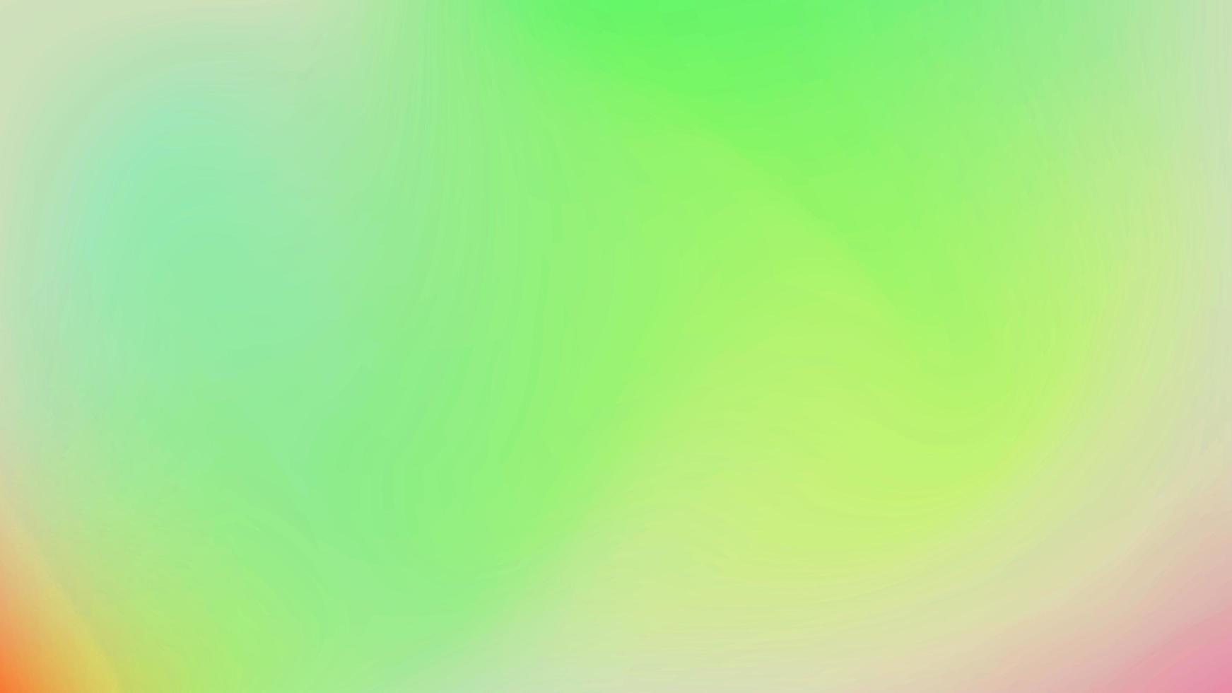abstrato brilhante luz verde e laranja turva gradiente bolha círculo padrão brilhante colorido com gradiente gráfico suave. foto