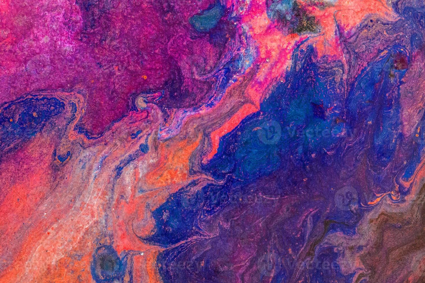 abstrato pintado a óleo textura colorida e multicolorida. fundo da textura do arco-íris. fundo de textura padrão líquido. pinturas com marmoreio. textura de mármore. respingo de tinta. fluido colorido. foto