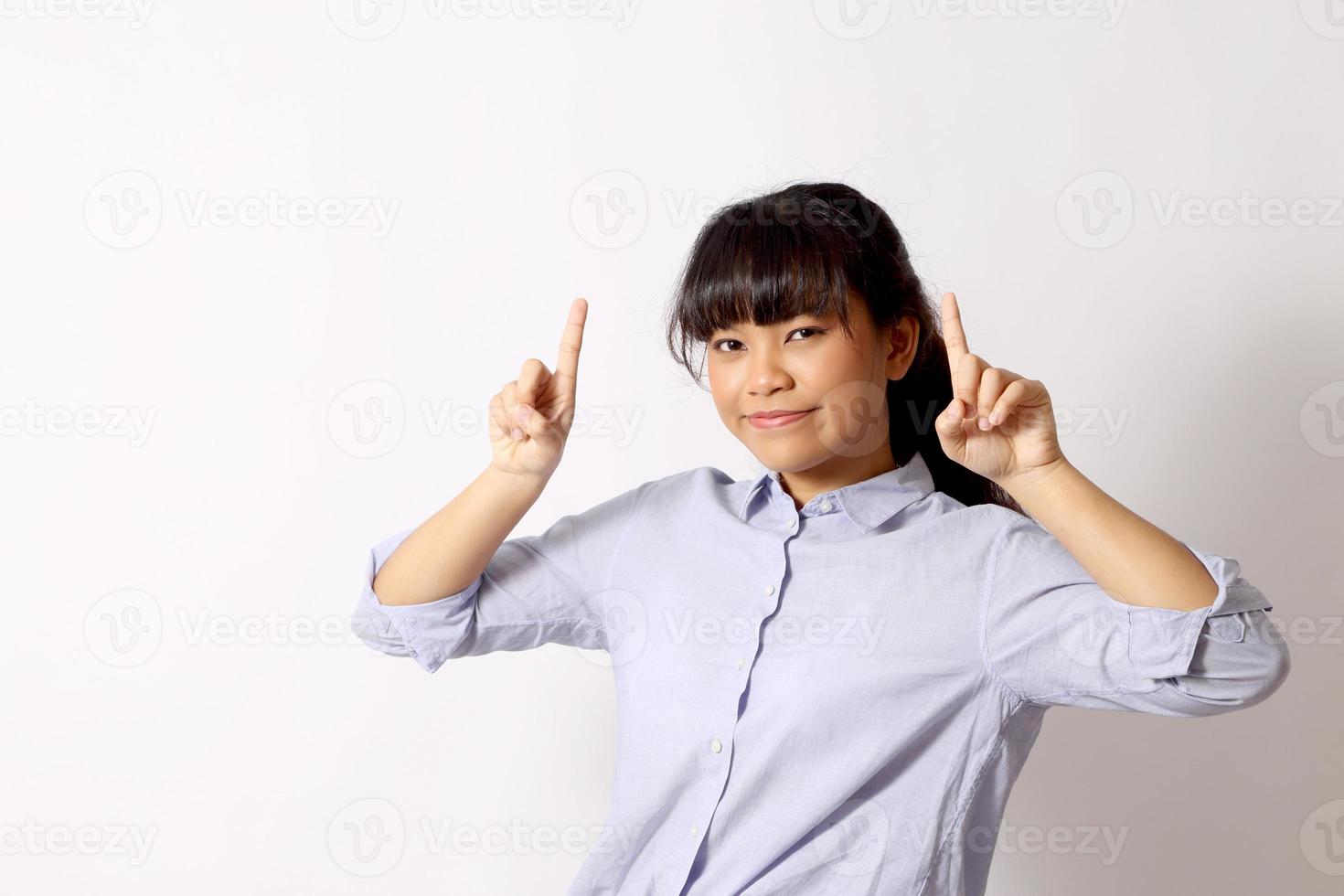 jovem menina asiática foto