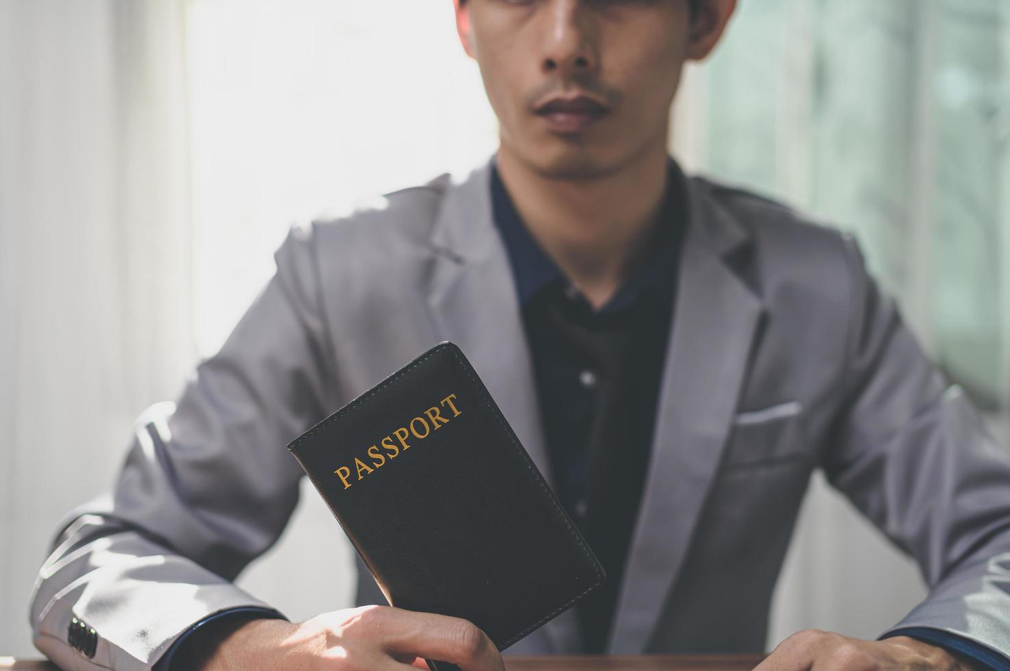 passaporte, documentos, viagem ao exterior foto