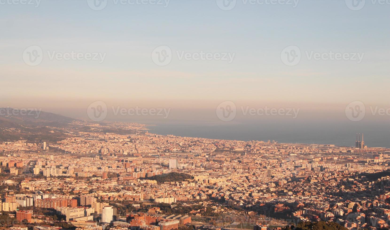 colinas em barcelona foto