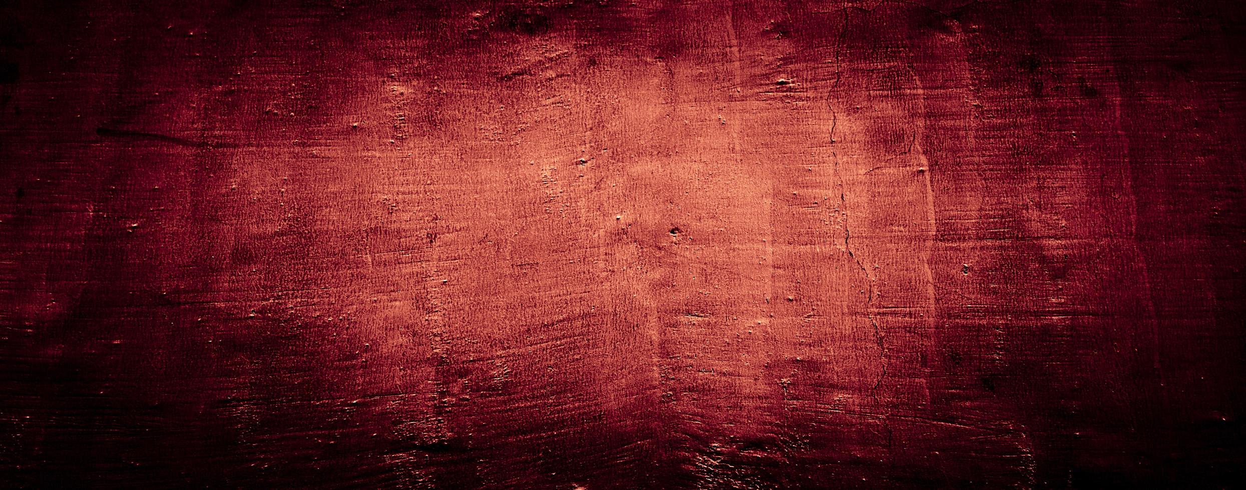 textura abstrata vermelho escuro fundo sujo de parede velha foto