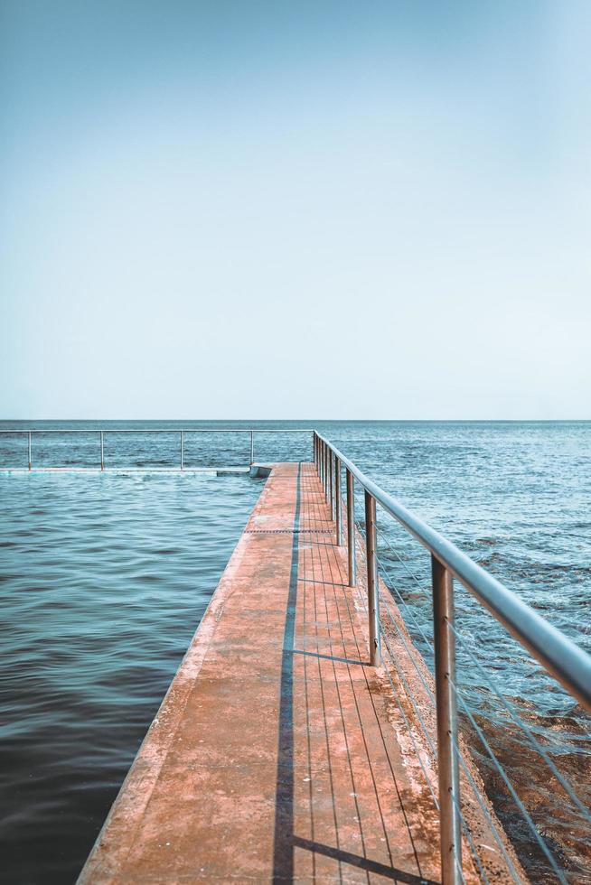 piscina oceânica austrália foto