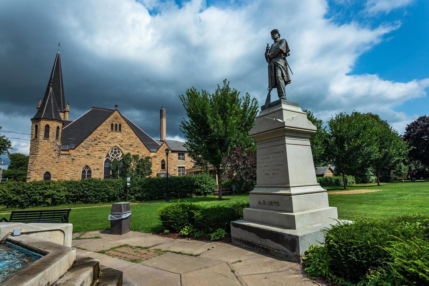 Cortland, New Courthouse Park foto