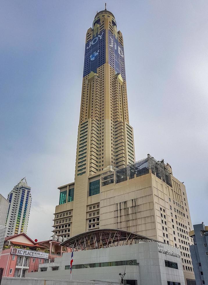 Banguecoque, Tailândia, 22 de maio de 2018, baiyoke, torre 2, em, Banguecoque, Tailândia. arranha-céus e arranha-céus. foto