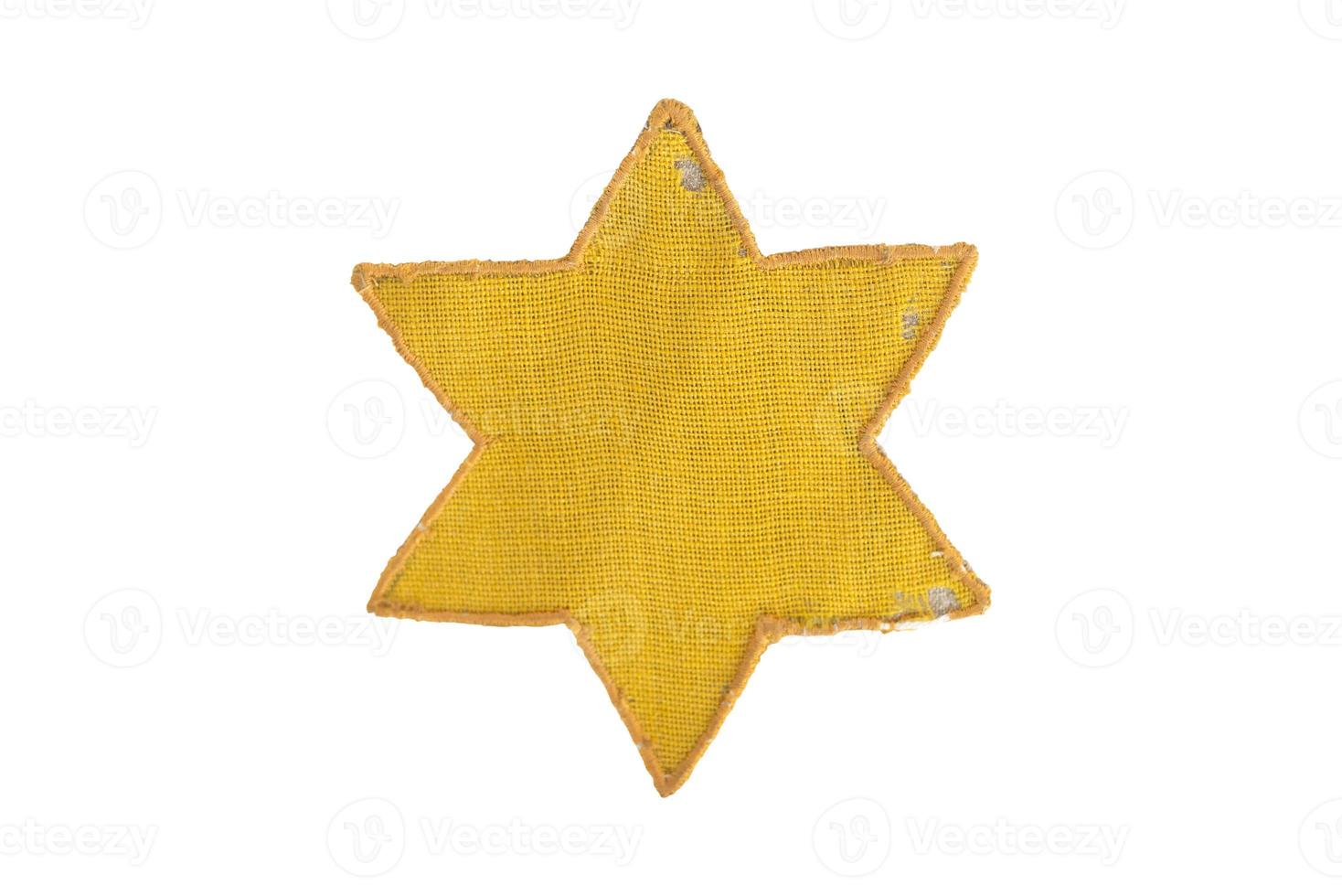 estrela amarela de david foto