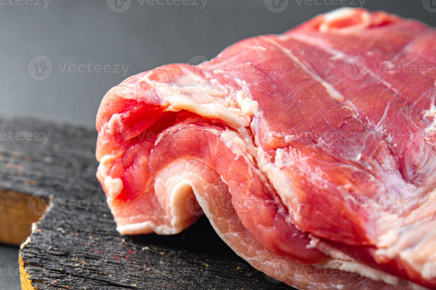 barriga de porco fundo de comida de carne de porco fresca foto