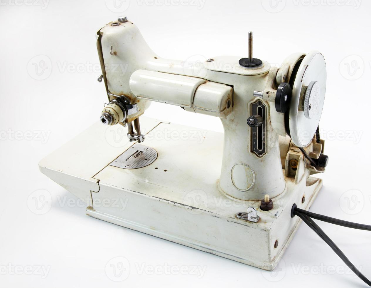 máquina de costura antiga foto