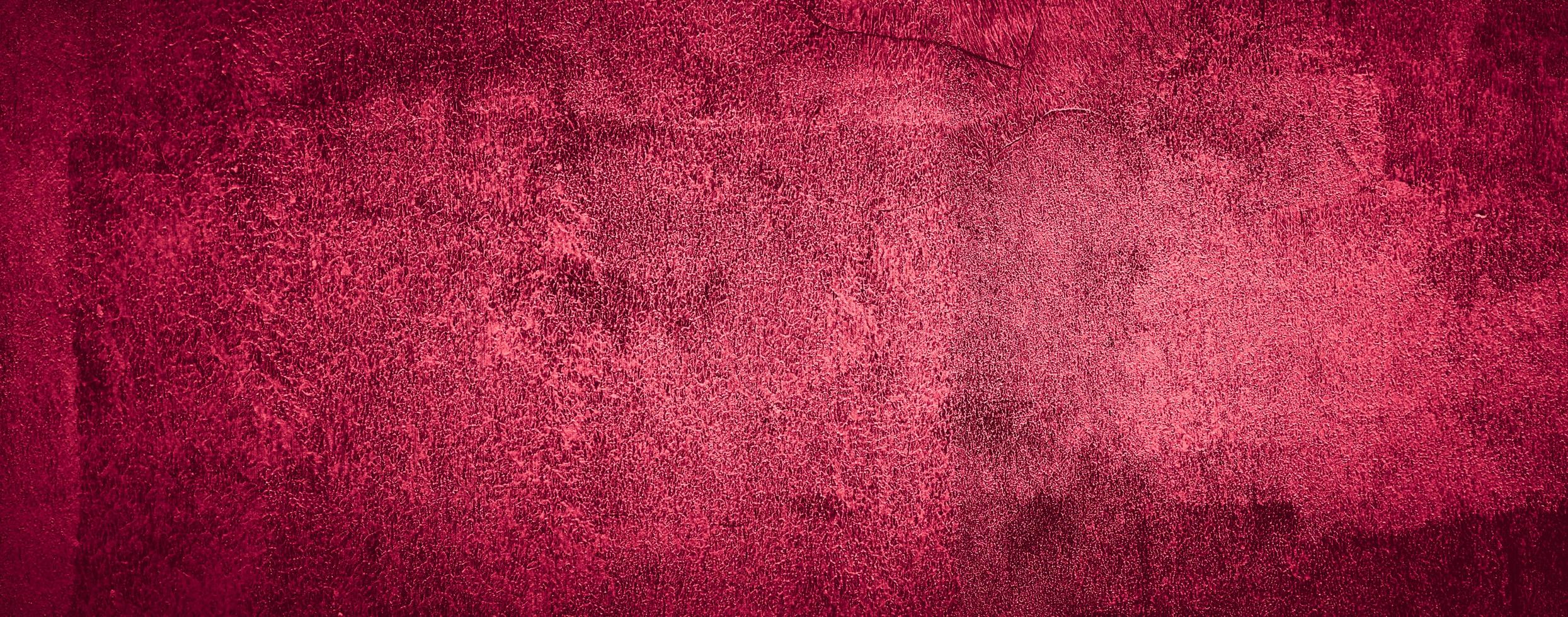 fundo de textura de parede de concreto de cimento abstrato sujo vermelho foto