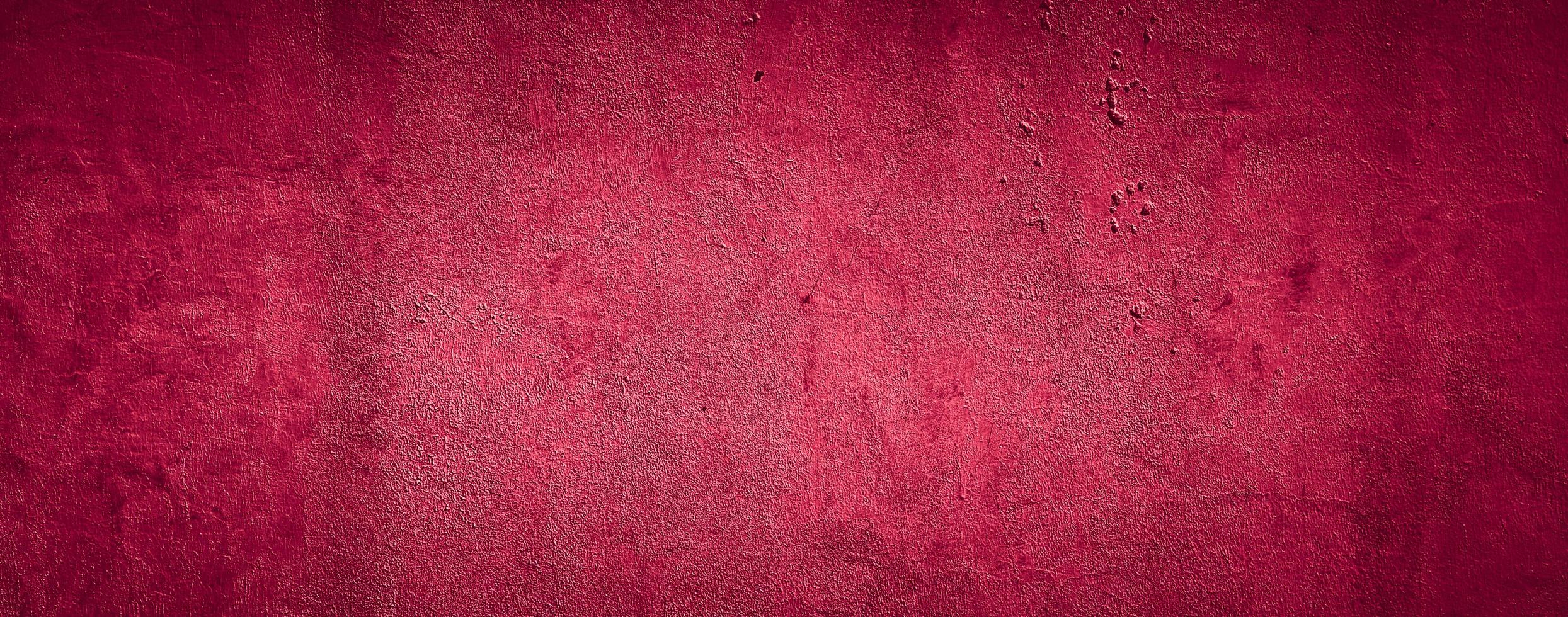 fundo de textura de parede de concreto de cimento abstrato sujo vermelho foto