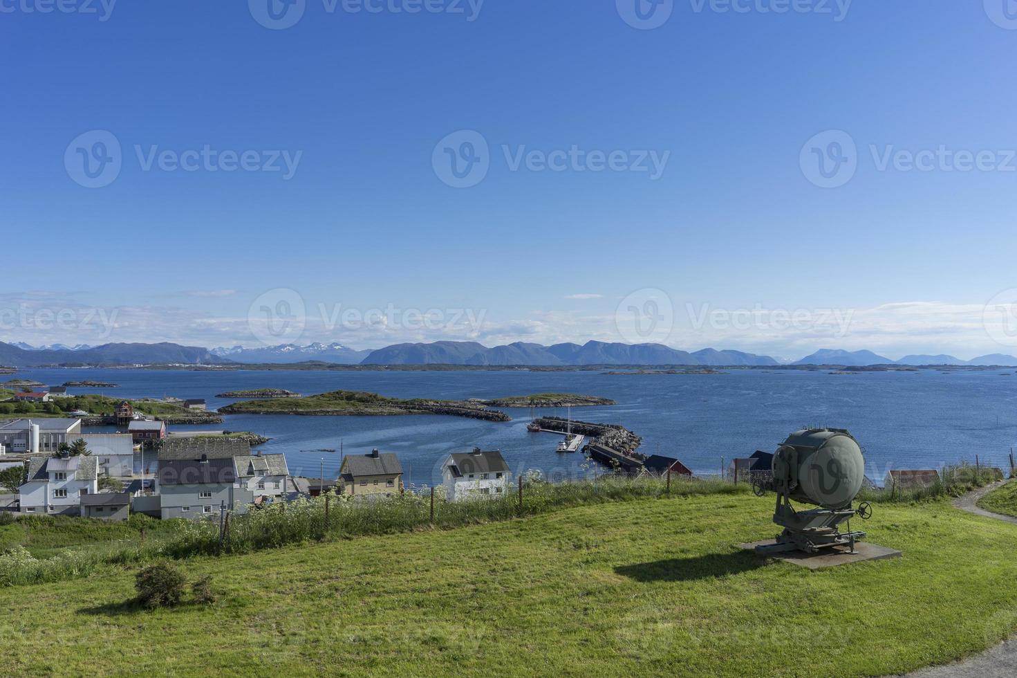 Forte Costeiro Ergan em Bud, Noruega foto