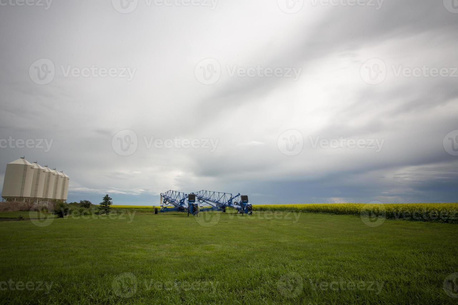 pradaria nuvens de tempestade Canadá foto