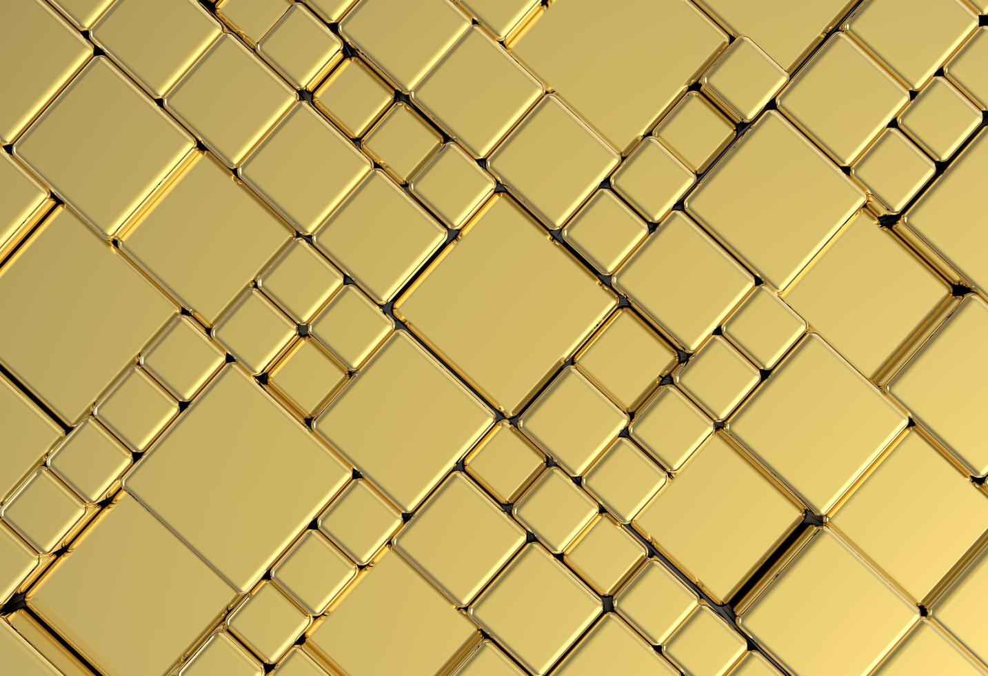 fundo ou textura de placa de metal dourado foto