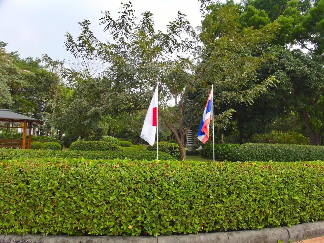 vila japonesa ayutthaya tailândia01 de março de 2019aldeia japonesa estude todas as histórias de japoneses que vieram para estabelecer aldeias no período ayutthaya. que tem uma longa relação com o tailandês foto