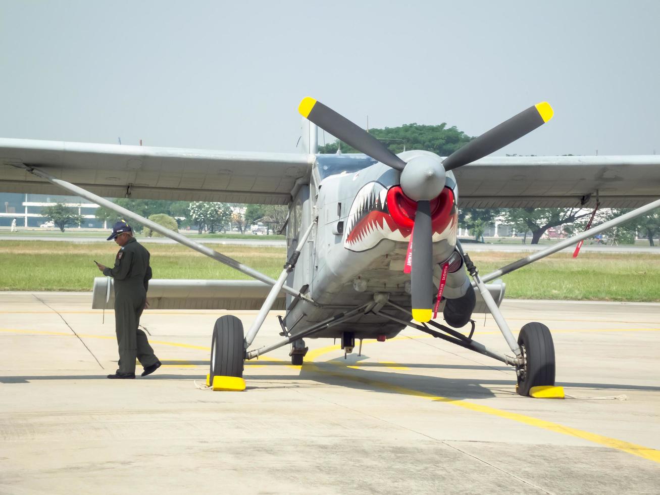 força aérea tailandesa real don muang bangkok tailândia12 de janeiro de 2019 dia nacional das crianças o show de aeronaves da força aérea real tailandesa e show aéreo. em bangkok tailândia12 de janeiro de 2019. foto