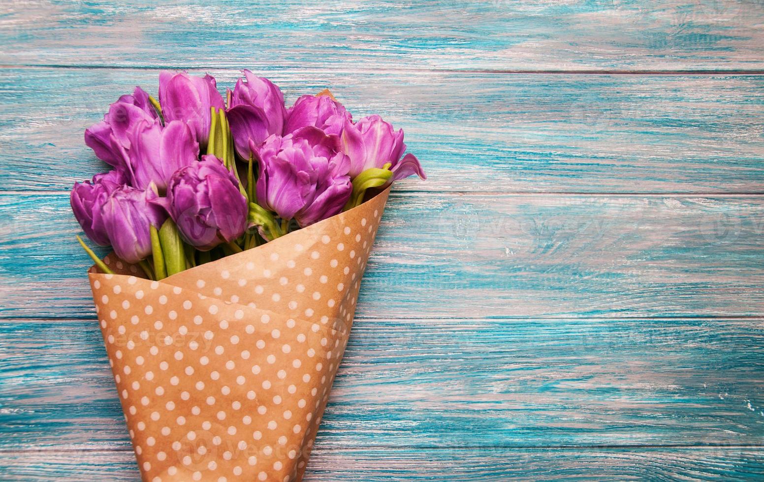 flores de tulipa da primavera foto