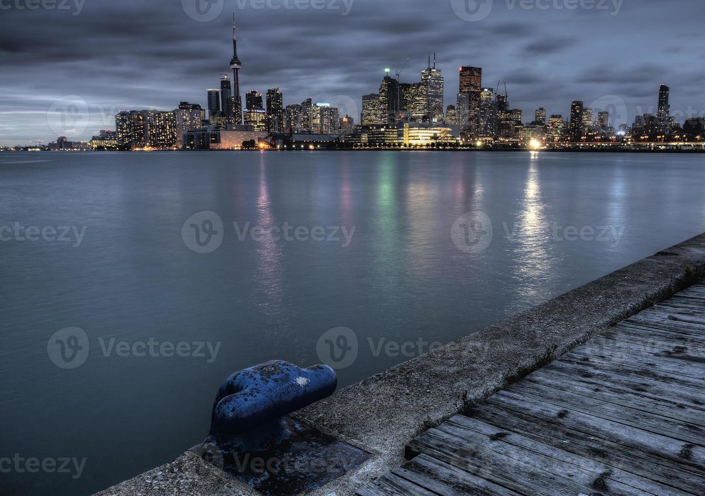 foto noturna toronto city