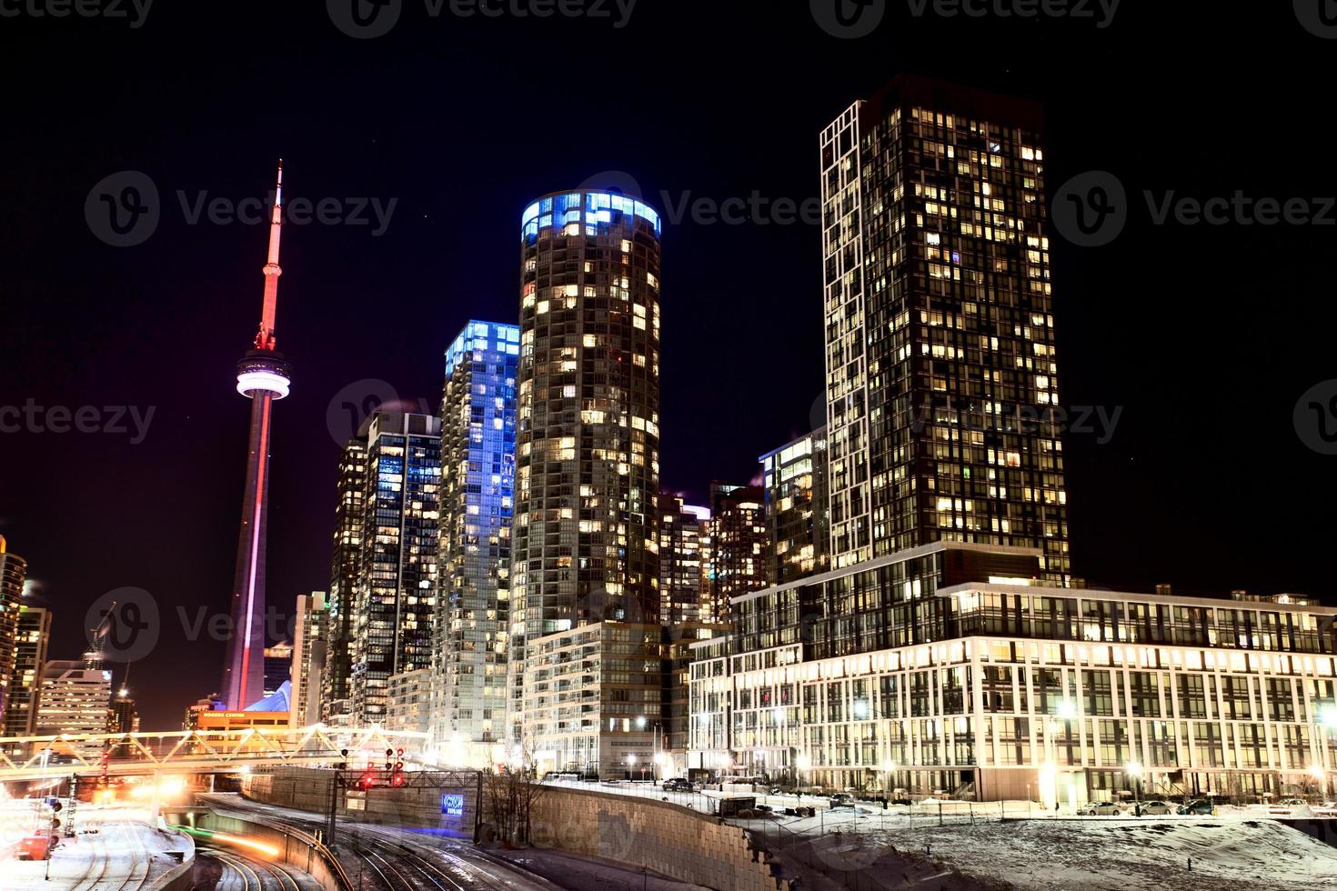 tiro noturno toronto foto