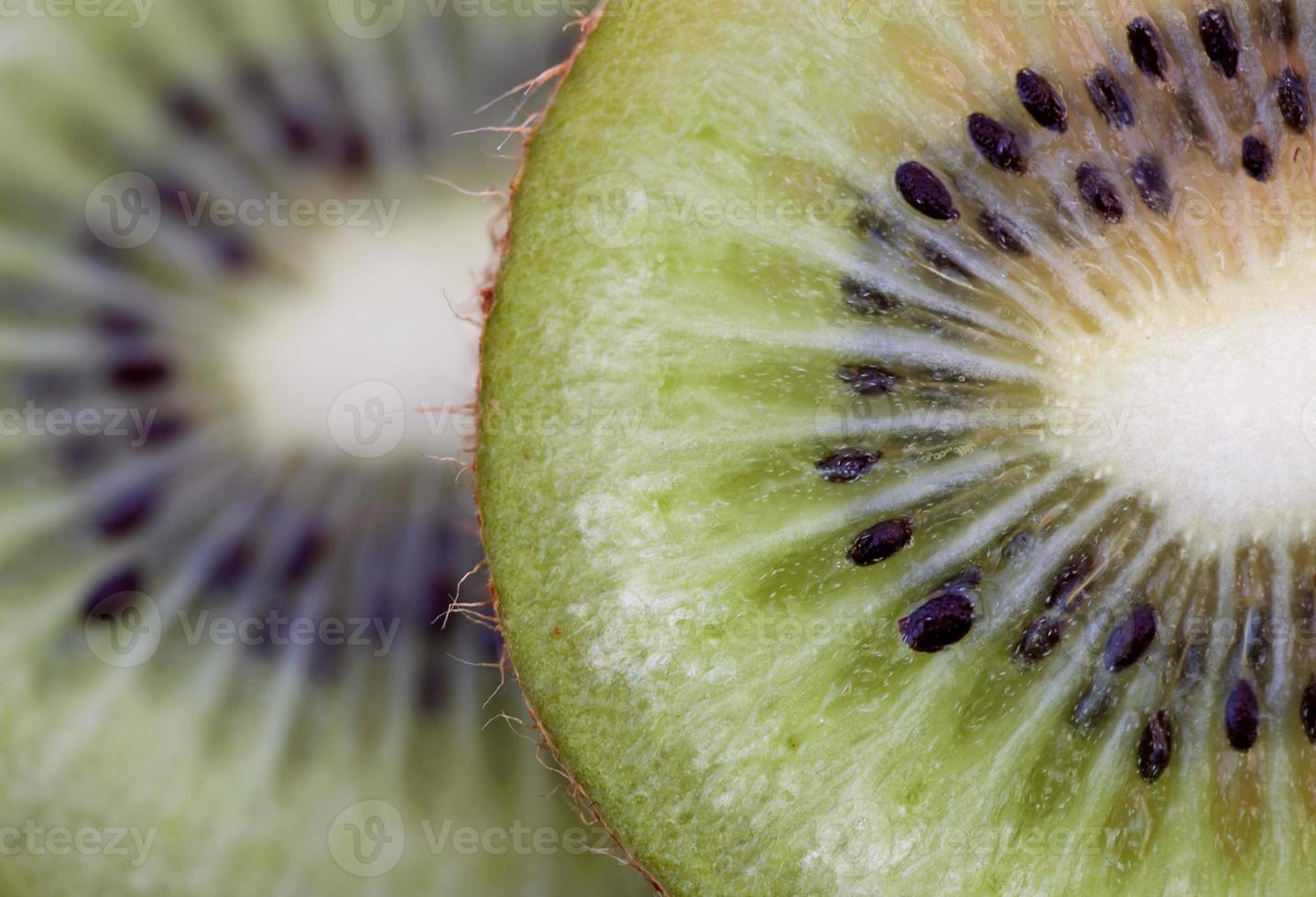 macro de kiwi foto