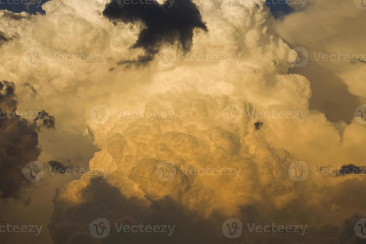 nuvens de tempestade da pradaria foto