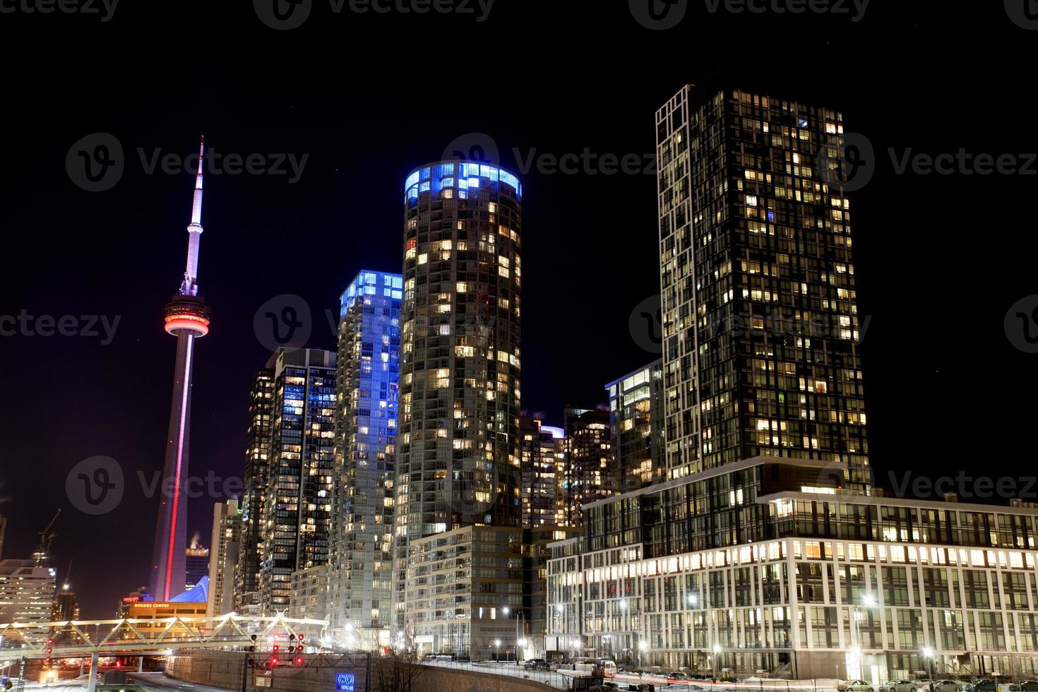 tiro noturno toronto foto