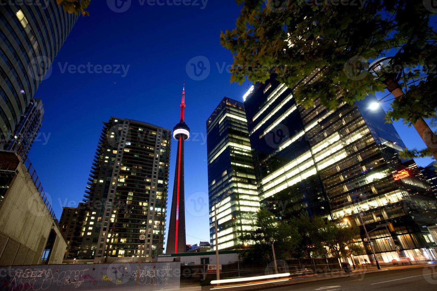 noite foto cidade de toronto