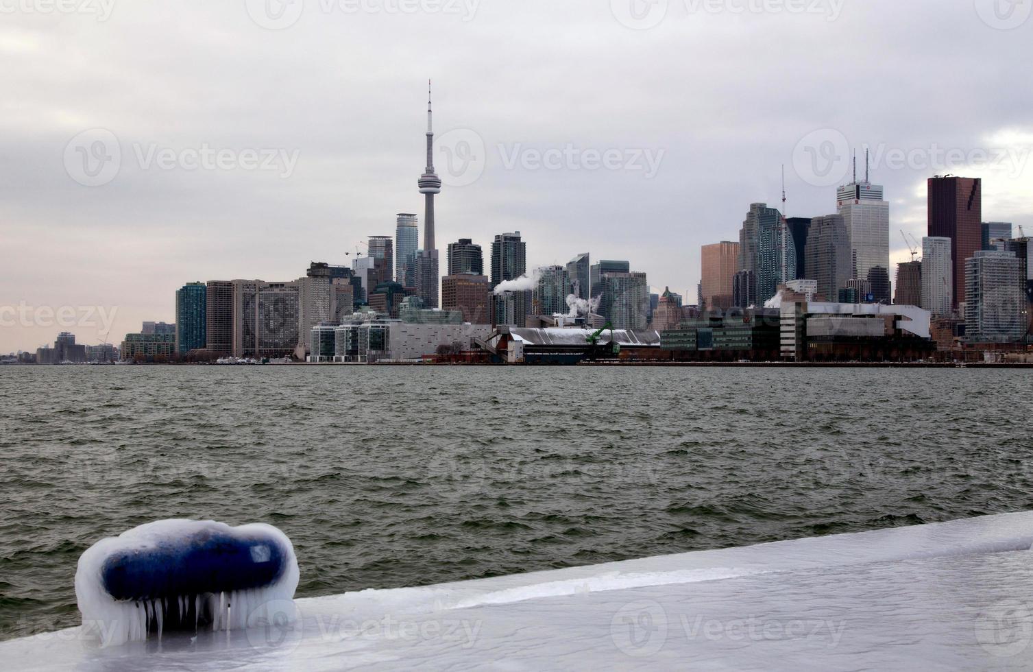 cais de toronto polson inverno foto