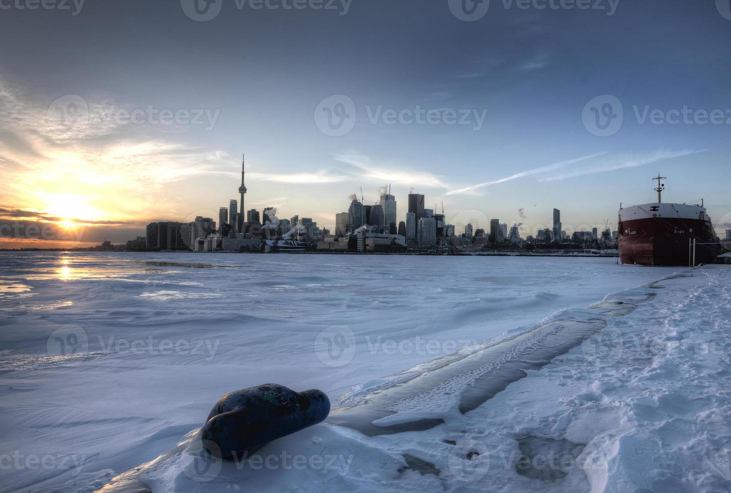 toronto ontário do cais polson foto