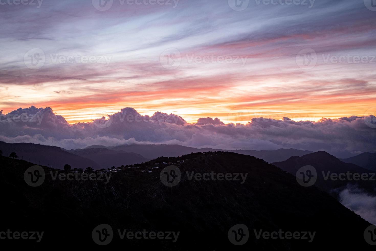 amanhecer em pinal de amoles 3 foto