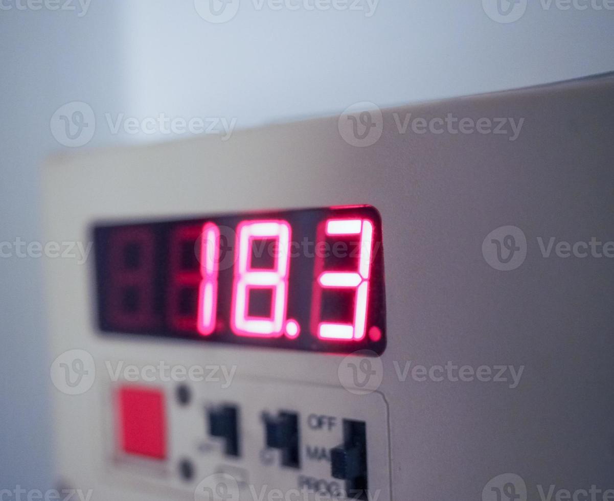 termostato para climatização foto