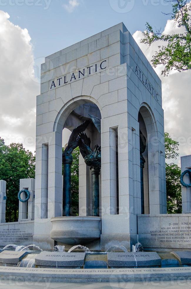 memorial da segunda guerra mundial em washington dc, eua foto