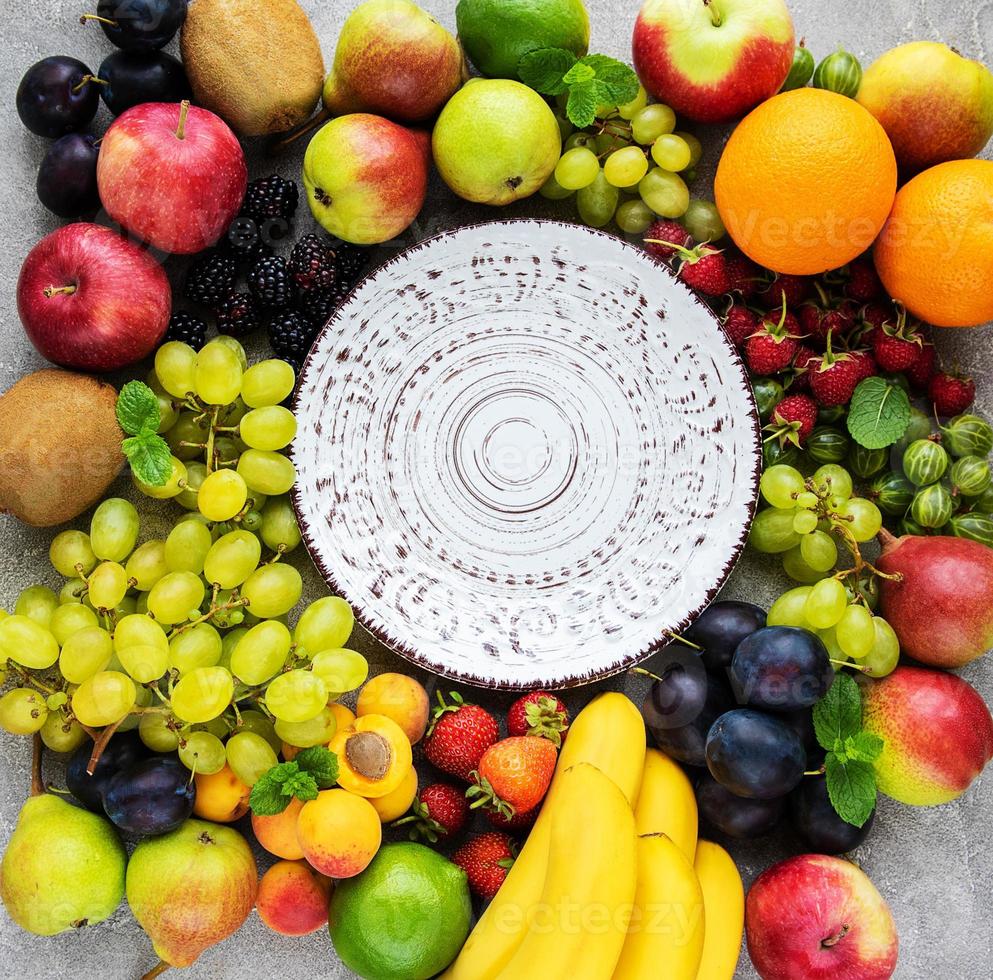 frutas frescas de verão foto