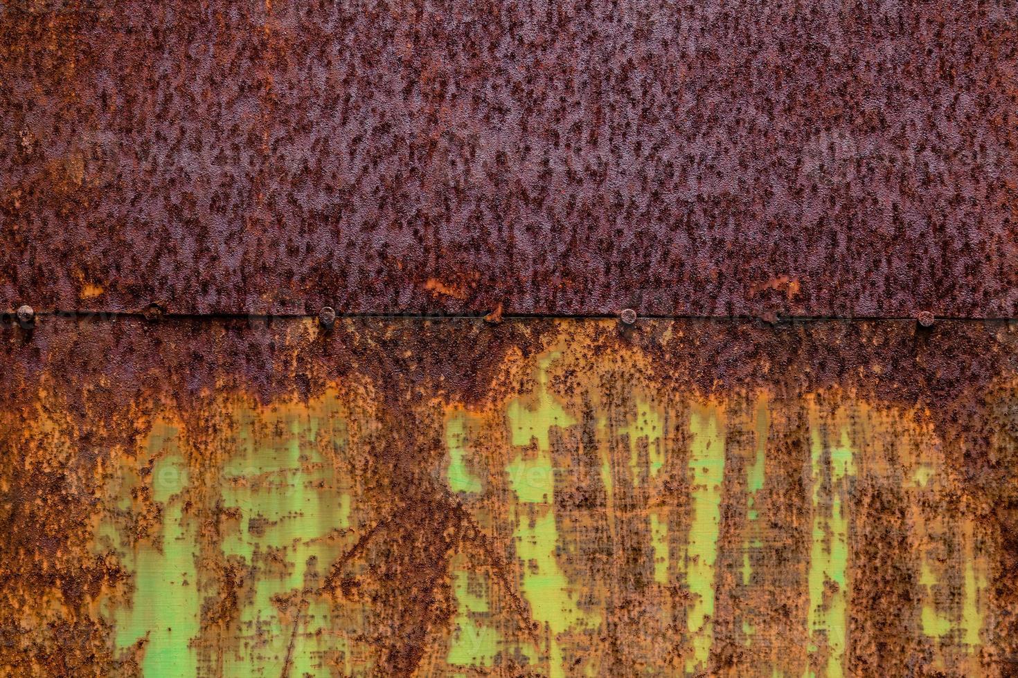 metal enferrujado grunge, ferrugem, textura de aço oxidado. textura de fundo de metal industrial. foto