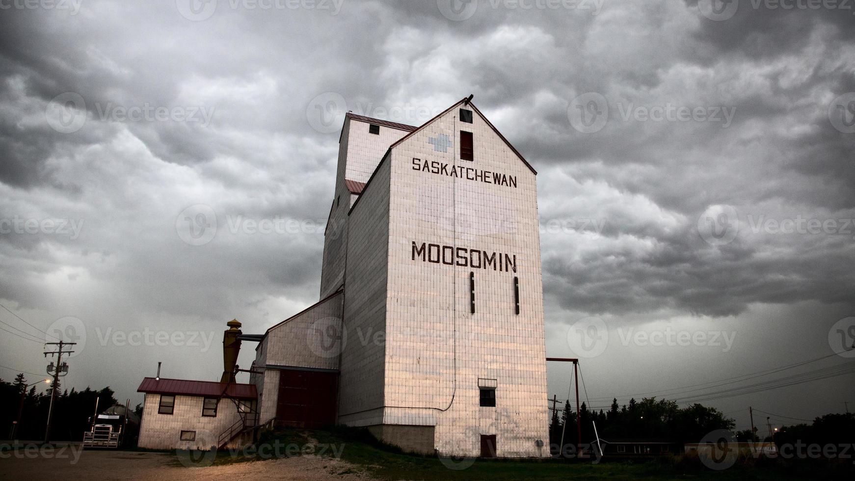 pradaria nuvens de tempestade Canadá foto