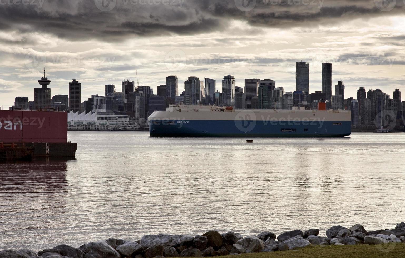 horizonte de Vancouver Canadá foto